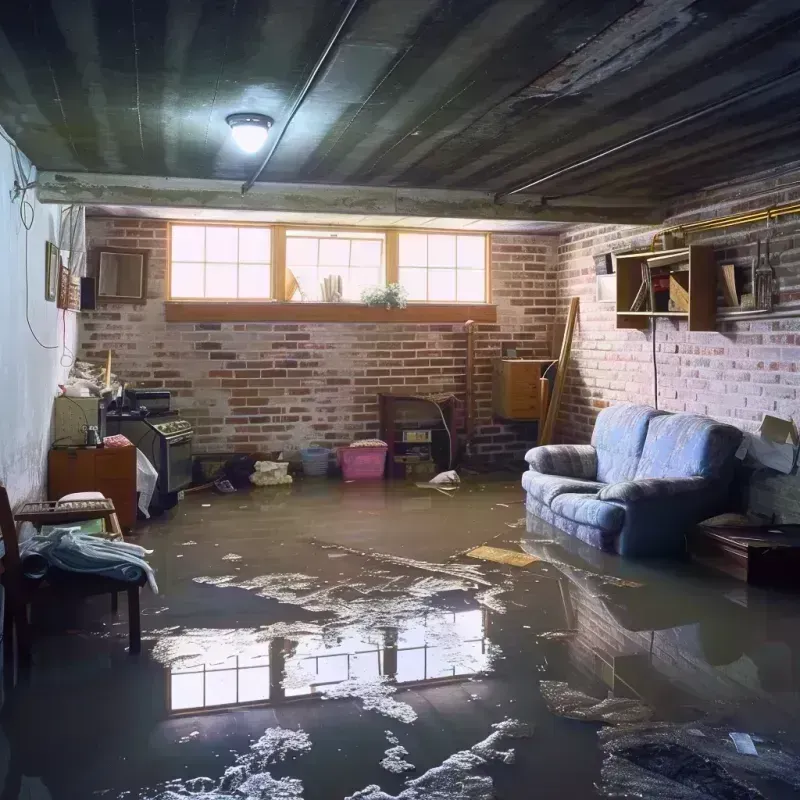 Flooded Basement Cleanup in Raynham, MA